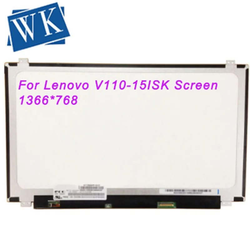Дисплей для lenovo IdeaPad V110-15ISK экран матрица ЖК Светодиодная панель экрана 1366x768 HD блики 30Pin Замена
