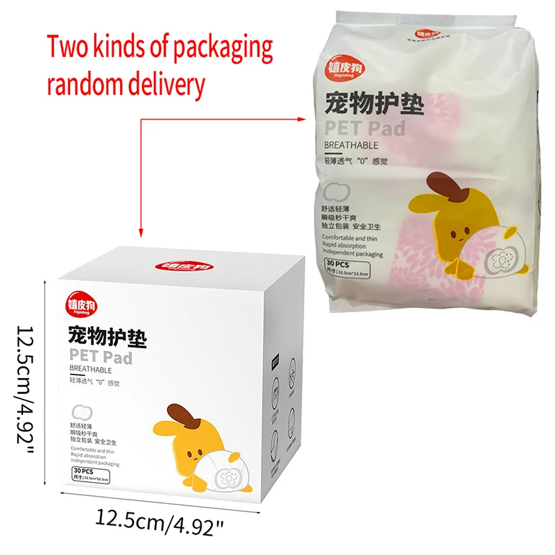 

10/20/30pcs Pet Dog Diapers pad Breathable Absorbent Small Pet Diaper Pads Menstrual Period Sanitary Napkin Pads Male Dogs