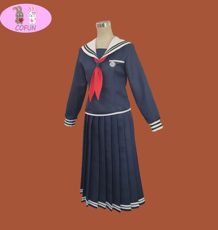 

COFUN Danganronpa Another Episode: Ultra Despair Touko Fukawa Cosplay Costume JK Uniform Students Clothing