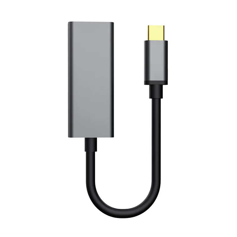 Gray Onvian USB C Ethernet USB-C к RJ45 Lan адаптер для MacBook Pro samsung Galaxy S9/S8/Note 9 Тип C сетевая карта USB Ethernet - Цвет: Gray