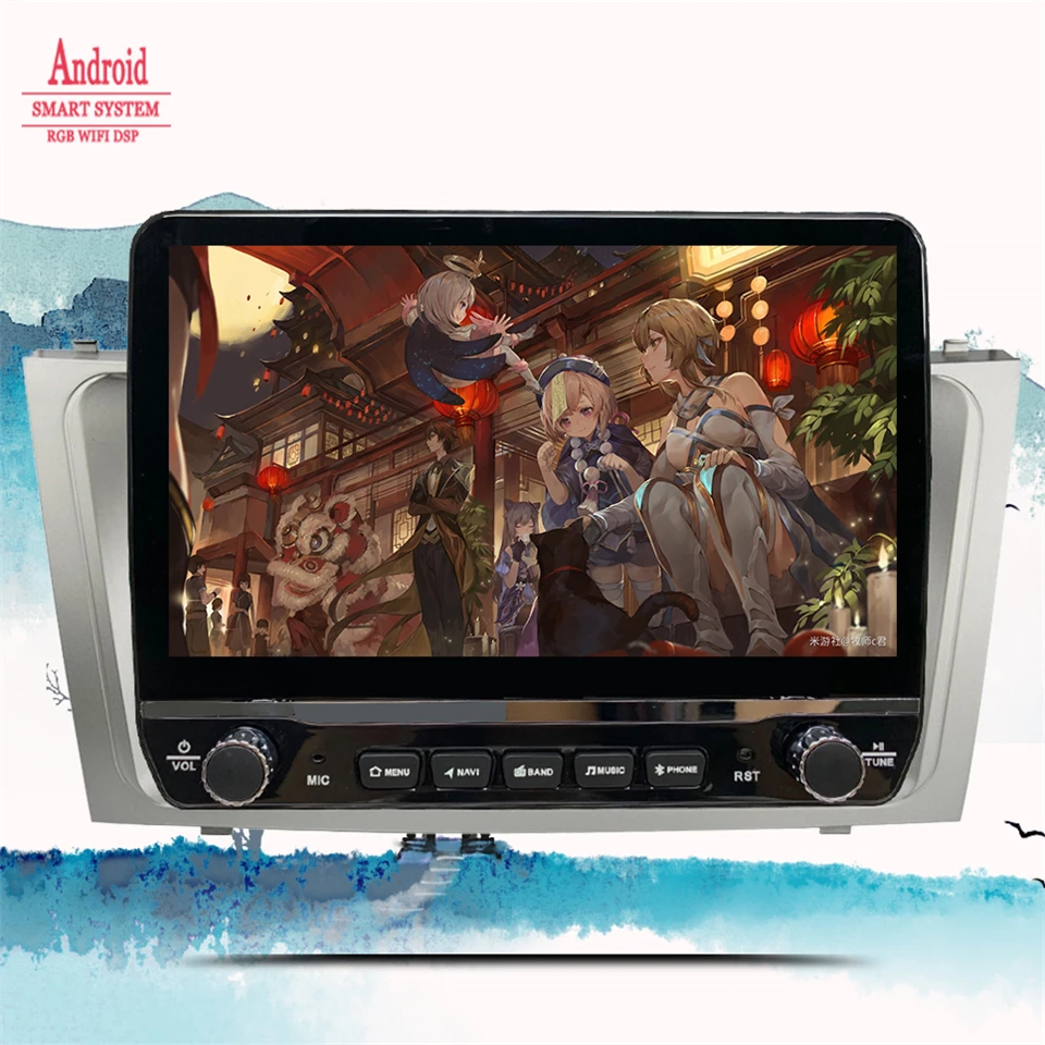 

Мультимедийный проигрыватель, автомобильное радио для Toyota Camry 6, xv40, 50, 2006, 2007, 2008, 2009, 2010, 2011, Android 10, GPS-навигация, DVD, головное устройство