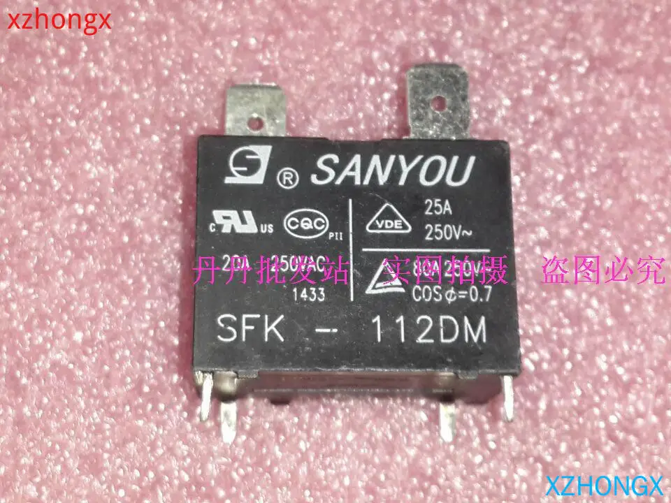 

SFK-112DM 12V 12V relay 4 pies