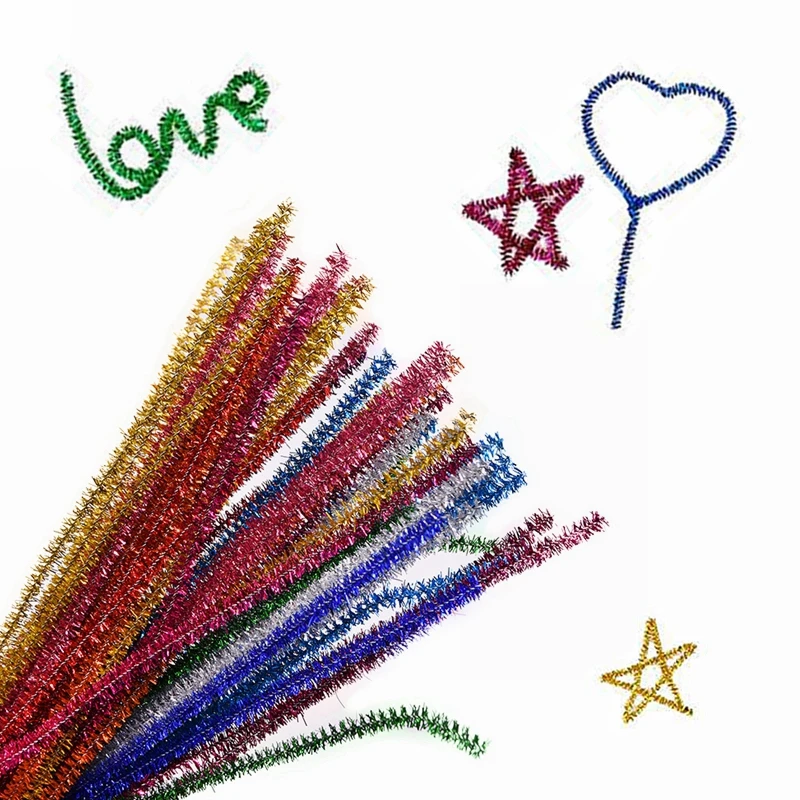 100 шт./лот плюшевые палочки многоцветные для рукоделия ручная работа палочка