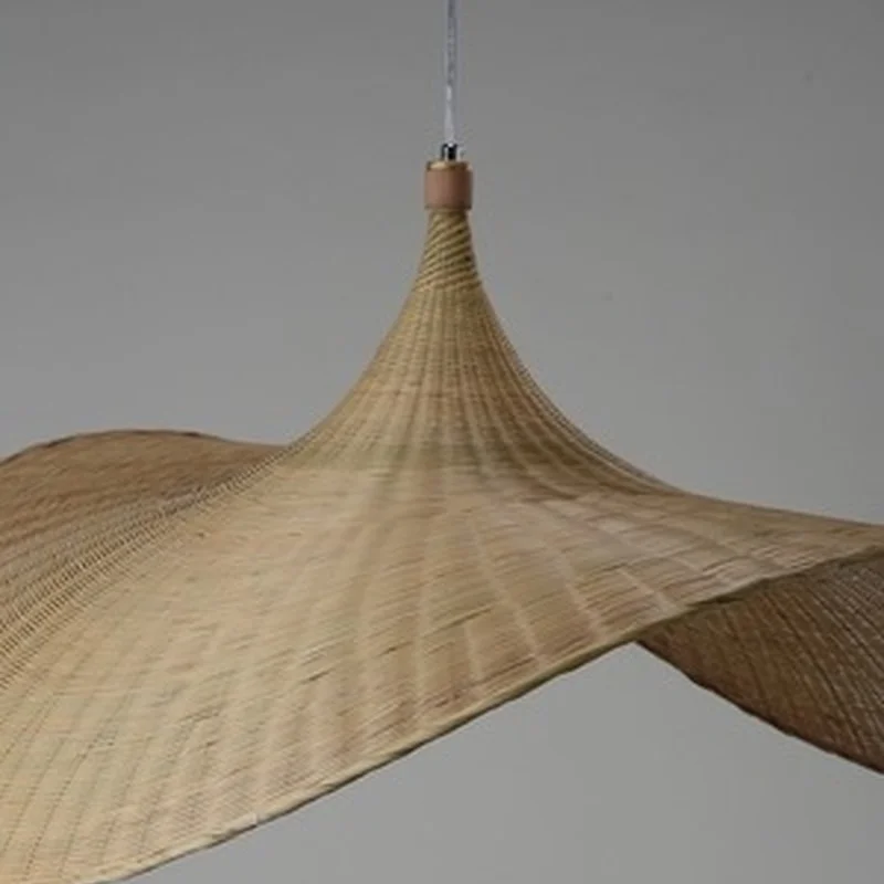 Подвесные светильники с соломенной шляпой китайские юго-восточные азиатские