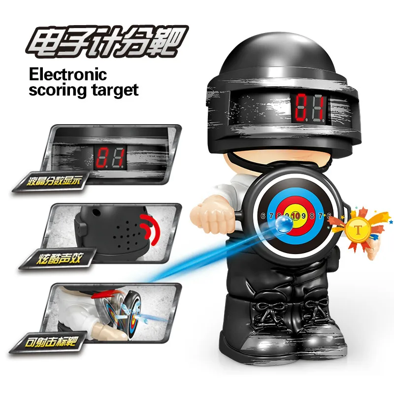 Pubg кукла подсчет цели детский водяной гелевый бластер фотографического оружия