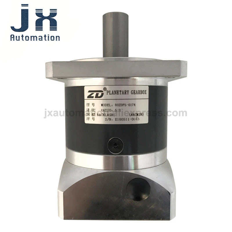 ZD Планетарная коробка передач 80ZDF5-0174 Серводвигатель Для Delta / Yaskawa Inovance Omron 750W