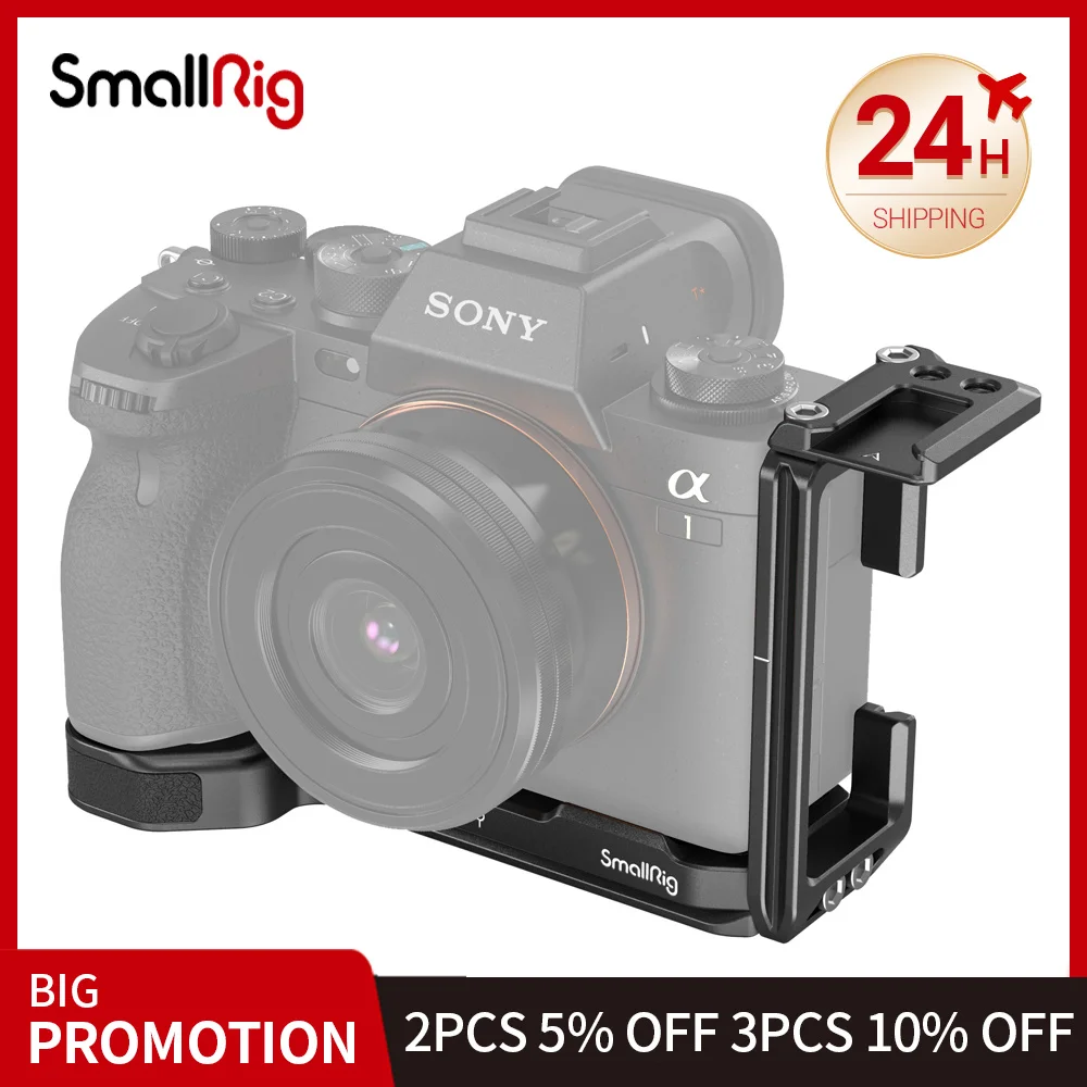 

SmallRig Arca-type L Bracket for Sony A1/ A7S III / A7R IV / A 9 II 3207