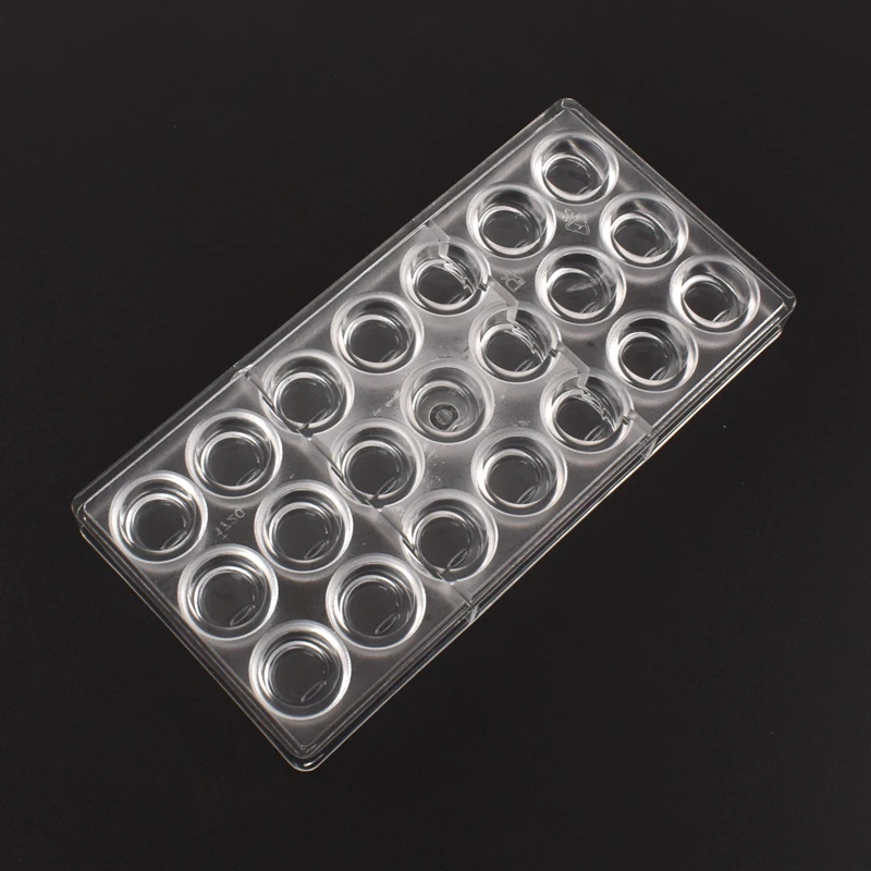 Форма для шоколада Meibum 21 полость детские конфеты поликарбонатная форма круглый