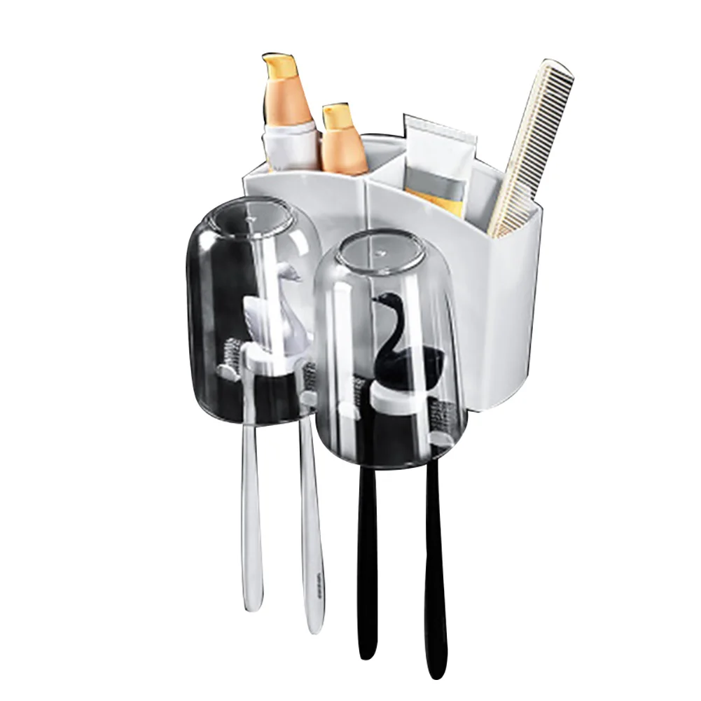 Настенная стойка для зубных щеток настенный набор открытия рта ванной комнаты