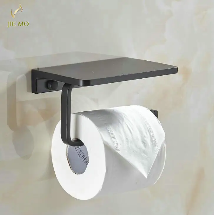 Черная Вешалка для бумажных полотенец крючок вешалка туалетной бумаги от