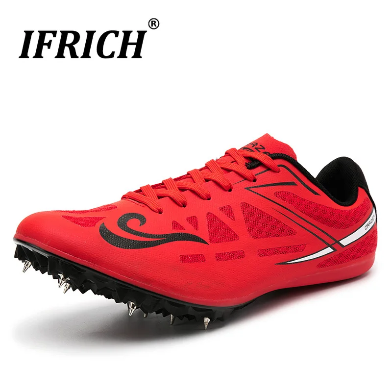 Новые стильные износостойкие мужские шипы обувь дышащая мужская легкая атлетика
