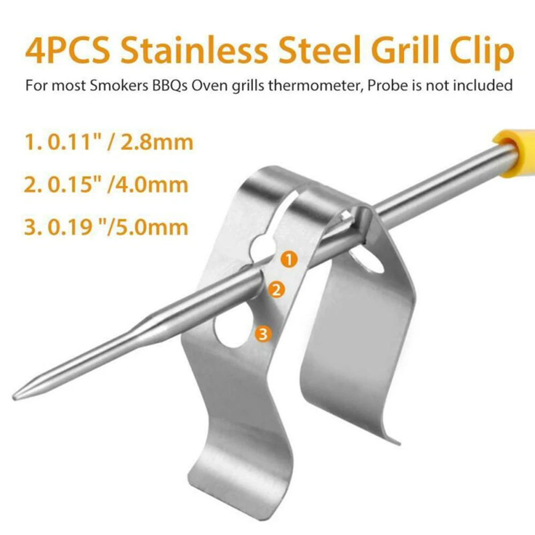 

Stainless Steel Fixing Clip Professional Tool Kit Three Holes Clip Holder