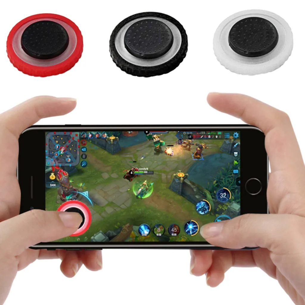 Круглый игровой джойстик качалка для мобильного телефона Iphone Android планшета