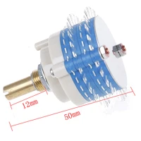1pc 2pole 24step 2x24 rotary switch attenuator volume control diy pot potentiometer new hot