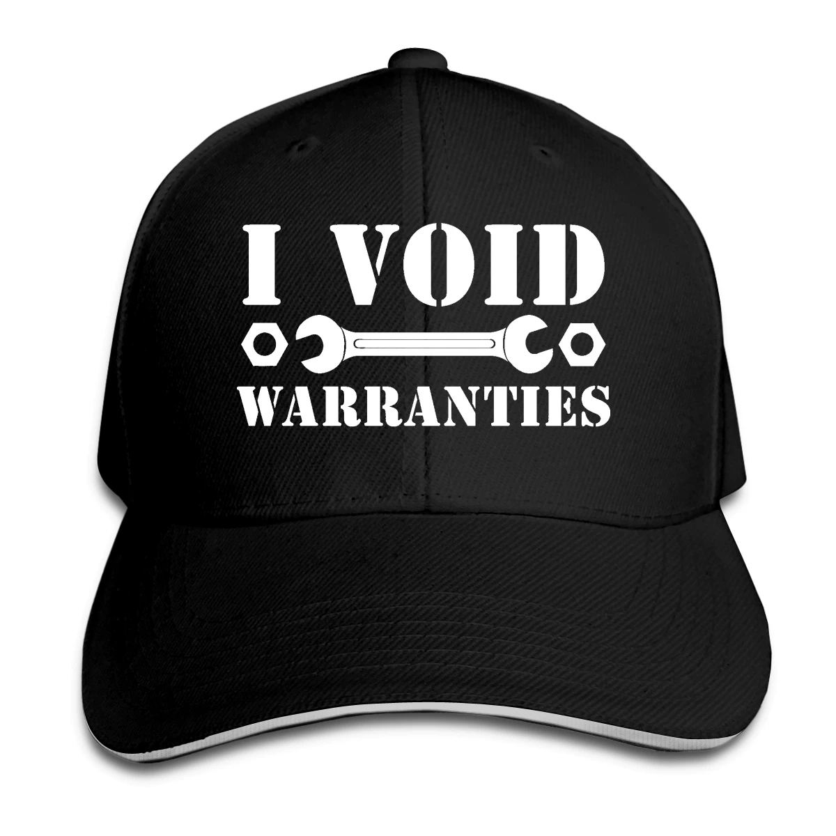 

I Void Warranties Hat Baseball Cap for Men Women Fashion Adjustable Sun Hat