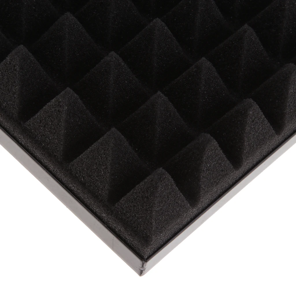 

Microphone Isolation Shield, Studio Mic Sound Absorber Foam Reflector, Black