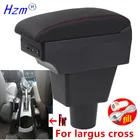 Подлокотник с крестом для Largus cross 2021, центральный контейнер для хранения с интерфейсом USB