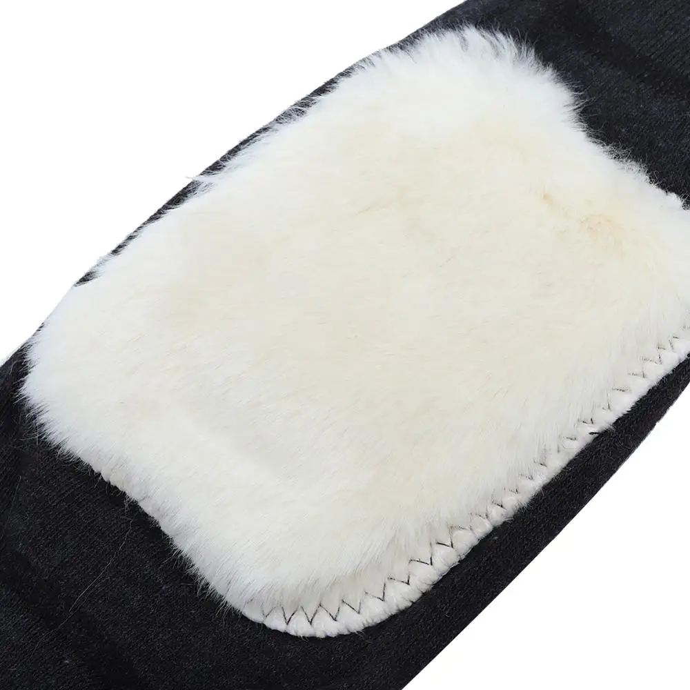

New 1Pair Unisex Thicken Winter Warm Knee Protective Gear Knee Protector Leg Warmer Kneepad Outside Sport Cycling Anti-Cold Belt