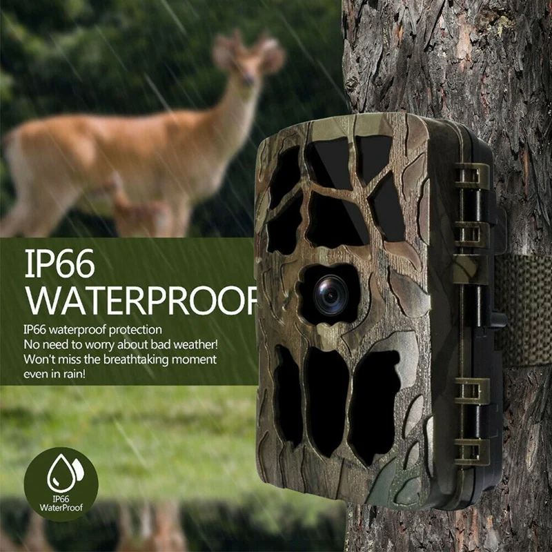 H982 Trail Camera 20MP 4K 1080P IR Night Vision Hunting Monitoring for Wildlife | Электроника