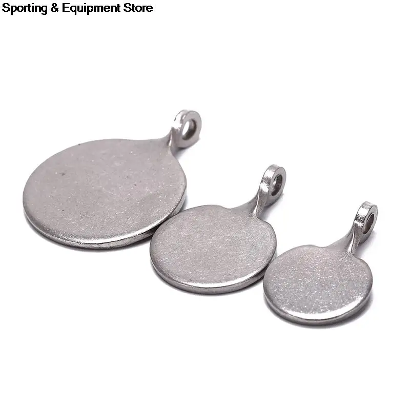 Новый 6 шт. 2 5 см 3 Нержавеющая сталь ЦЕЛЬ ЯБЛОЧКО для съемки охотничья Рогатка