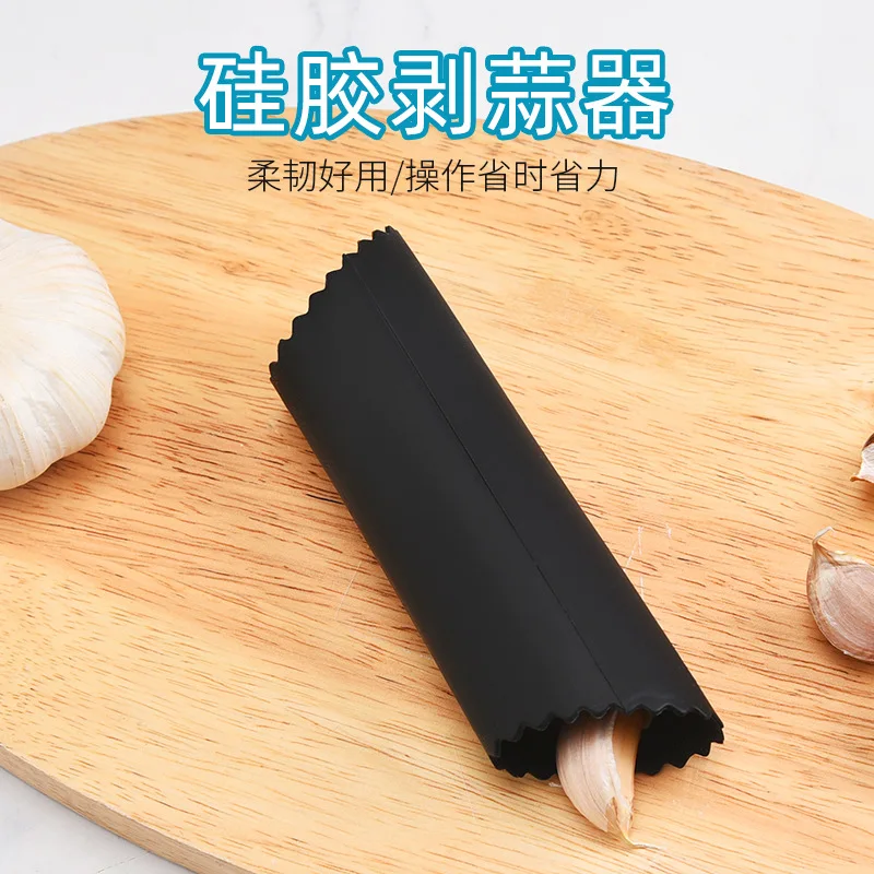 

3Pcs Silicone Garlic Press Peeler Useful Kitchen Gadget kitchen Tools Garlic Presses Kitchen Accessories