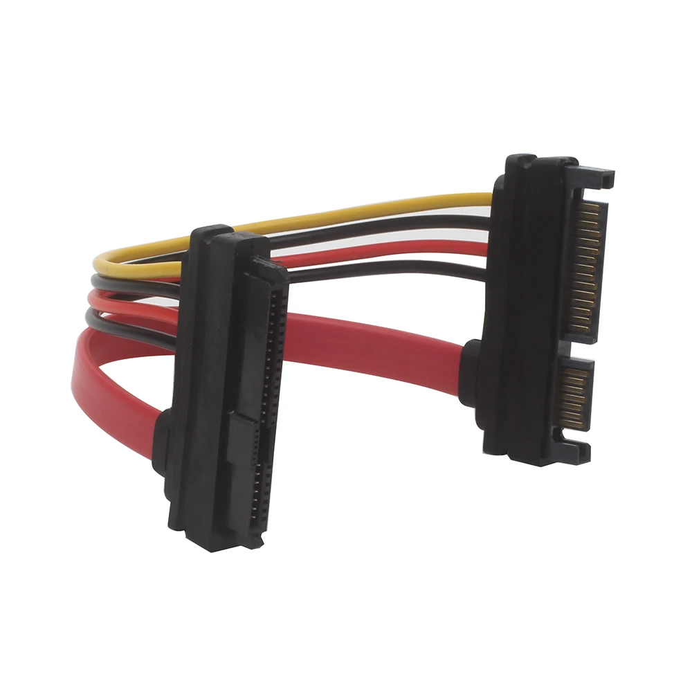 Жесткий диск SAS drive SFF-8482 кабель 22Pin Male to 29Pin Female удлинитель 0 5 m |