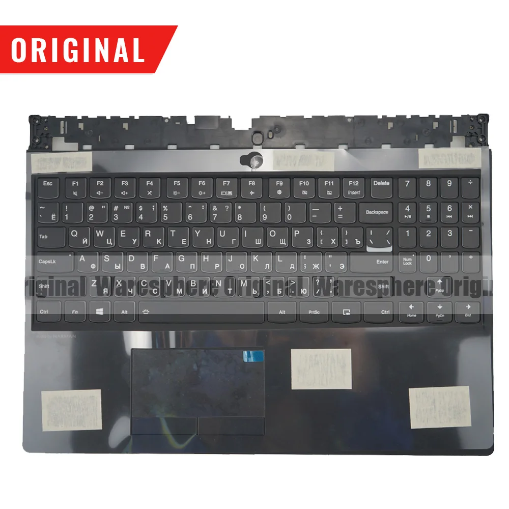 Palmrest RU Keyboard Для lenovo Legion Y530 Y530-15ICH ЖК-Дисплей задняя крышка передняя рамка Упор для рук Нижняя Верхняя Нижняя база чехол клавиатура - Цвет: Palmrest RU Keyboard