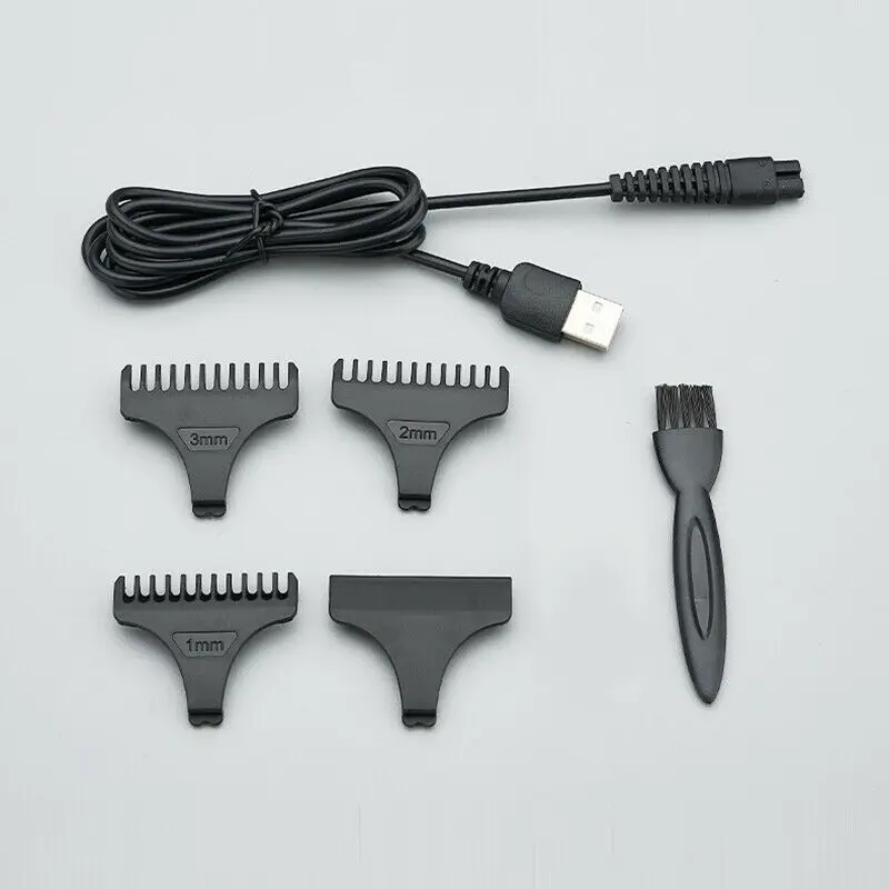 

Electric Hair Clipper Rechargeable Shaver Low Noise Professional Hair Trimmer Cordless Men's Hair Cutting Machine Beard Trimmer