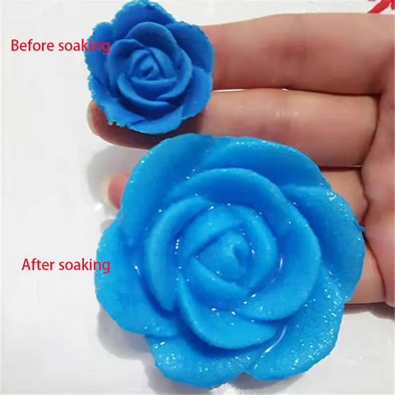 10 шт. мини Мультяшные цветы в форме гидрогеля растущие водные Бусины Красочные