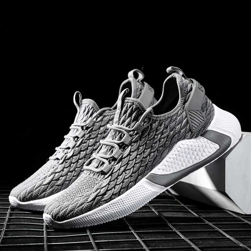 2020 новые дышащие кроссовки 46 светильник Мужская Спортивная обувь 45 Большой