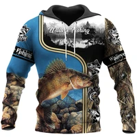 fishing with dad 3d all over printed mens autumn hoodie sweatshirt unisex streetwear casual zipper jacket pullover