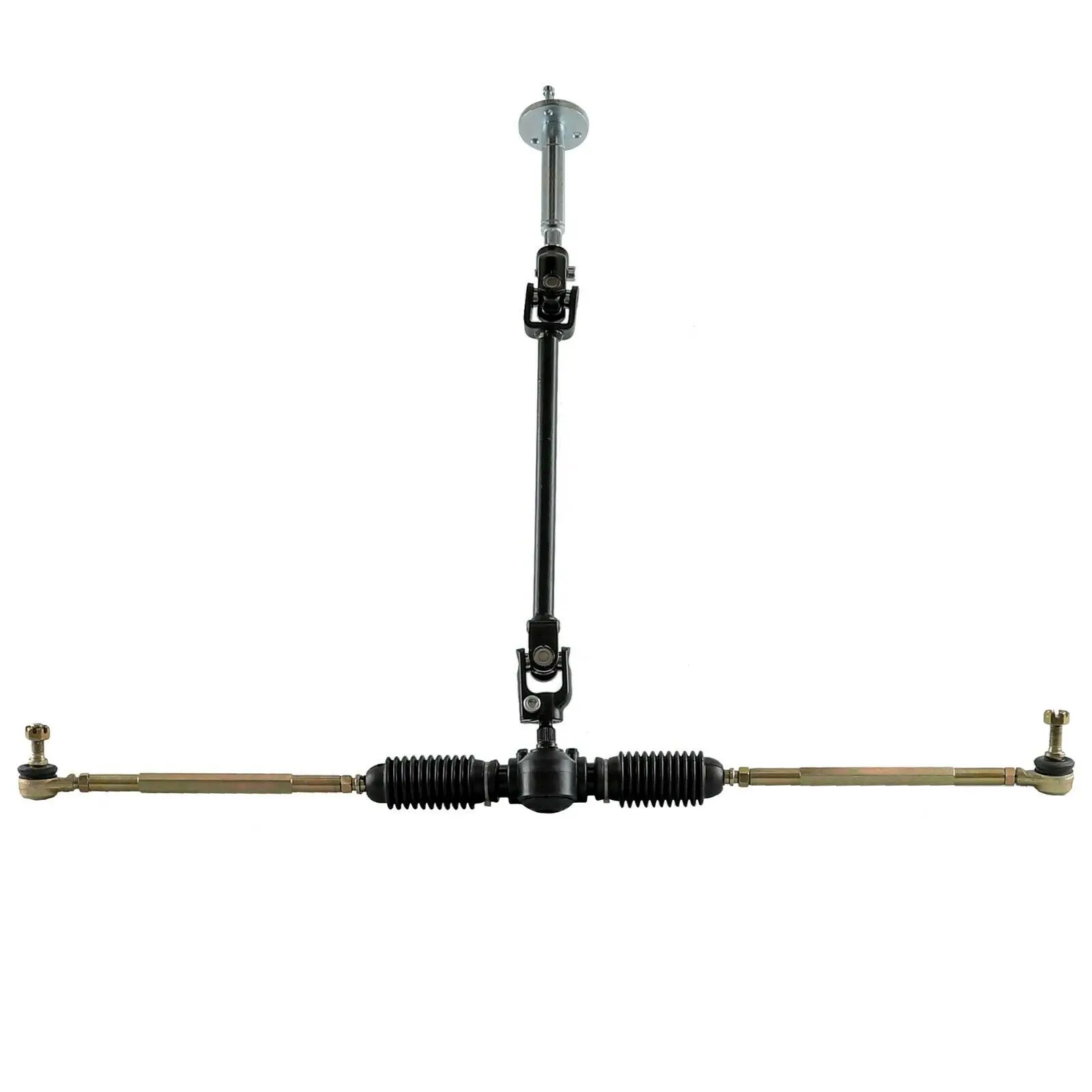 Рулевое колесо в сборе рулевой тяги рейка регулируемый вал комплект КАРТИНГ мини