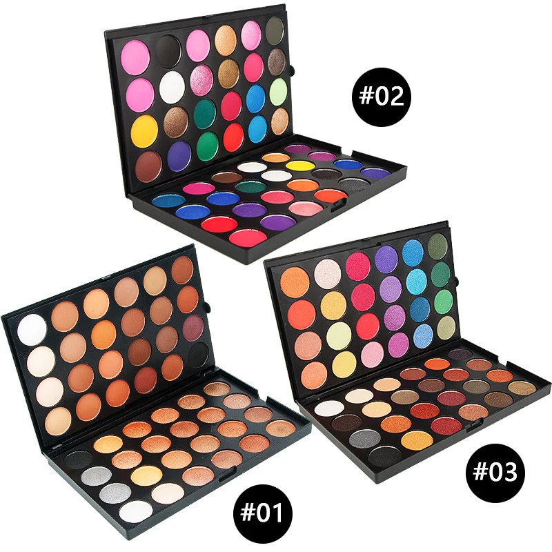 48 цветов матовые тени для век Палитра Макияж земли Косметика Блеск