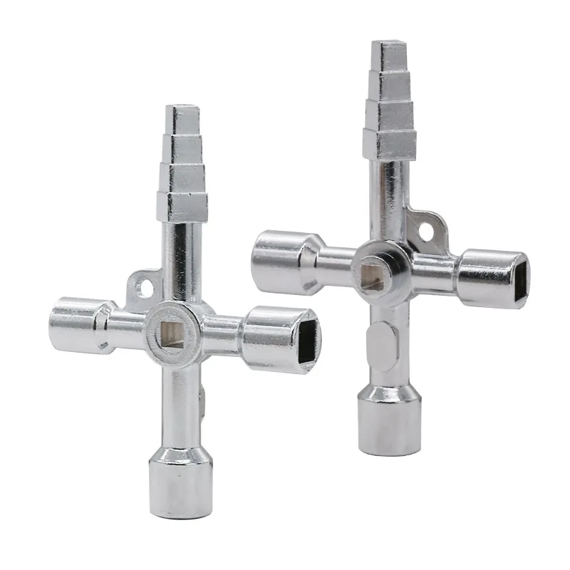 Ключ с треугольным ключом 4 дюйма многофункциональный электрический шкаф