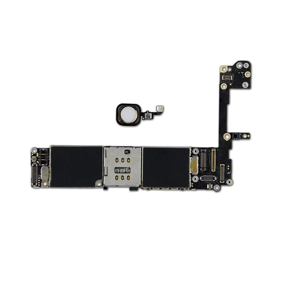 16GB / 64GB /128GB for iphone 6S Motherboard With/NOTouch ID,Original for iphone 6 S logic boards with Full Chips good tested