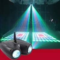 20w 64128pcs rgbw led pattern stage light double head airship lamp projector dj disco party lights cool effects stage lighting
