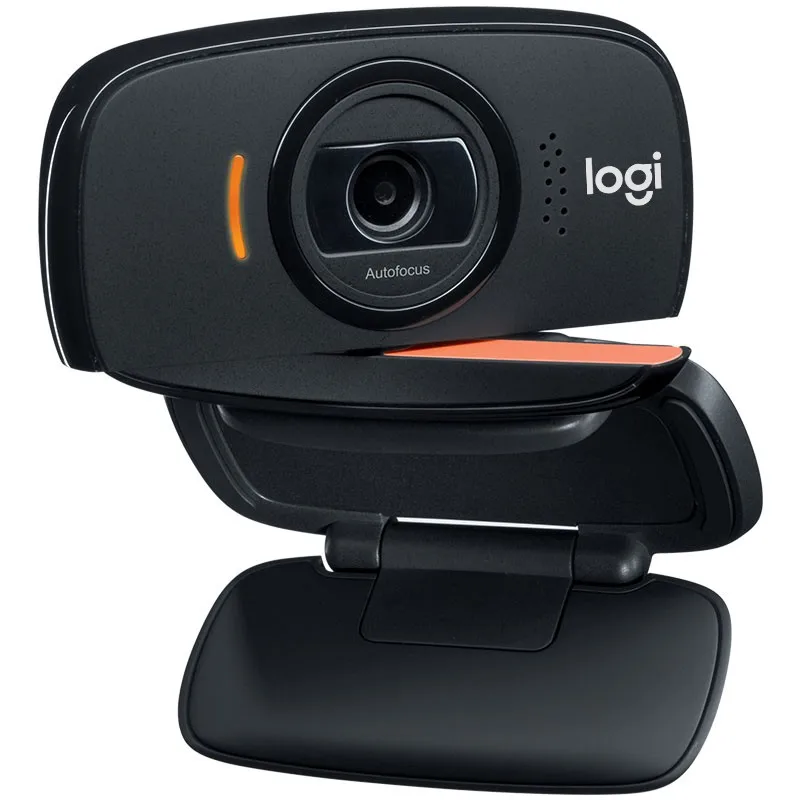 Оригинальная веб-камера Logitech HD 1080P B525 встроенный микрофон вращающаяся для