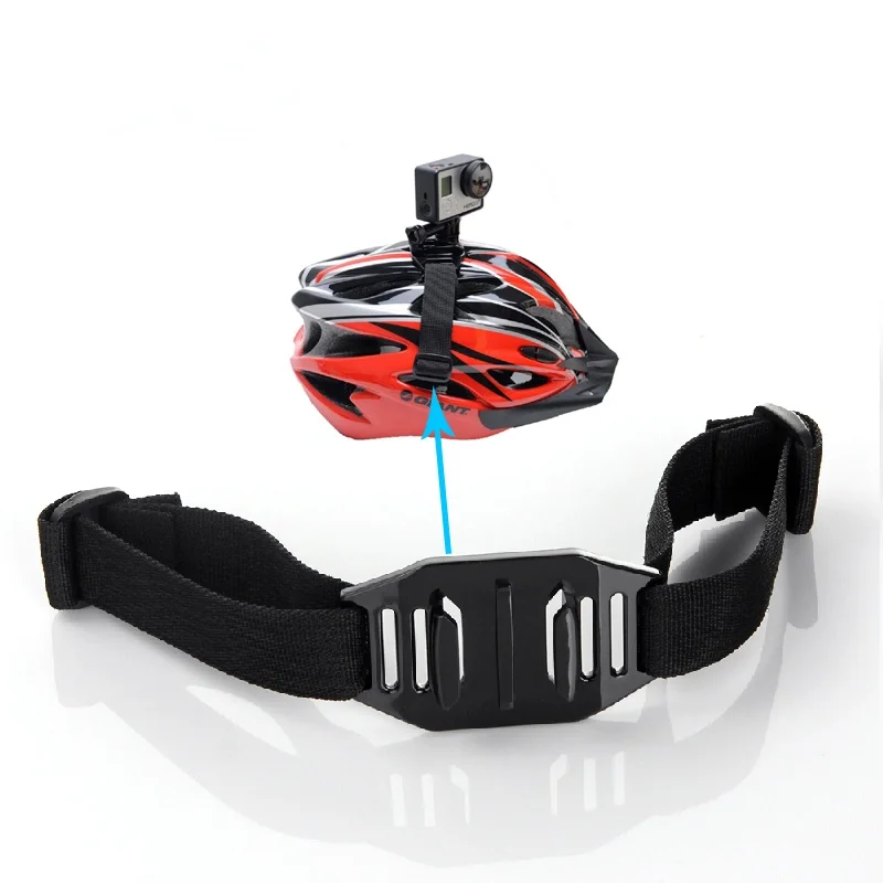 

Helmet Belts Bike Hard Hats Seat Belts Mount for Gopro Hero 10 9 8 7 6 5 4 3+ Xiaomi Yi Insta360 Osmo Action Camera Accessories