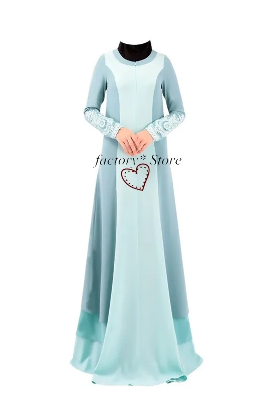 Мусульманское женское платье размера плюс с кружевами | Тематическая одежда и