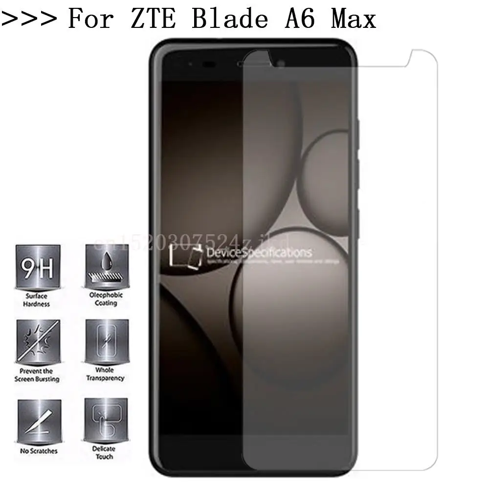 Для zte Blade A6 Max Новинка 9H твердость 2.5D ультра тонкий Закаленное стекло пленка