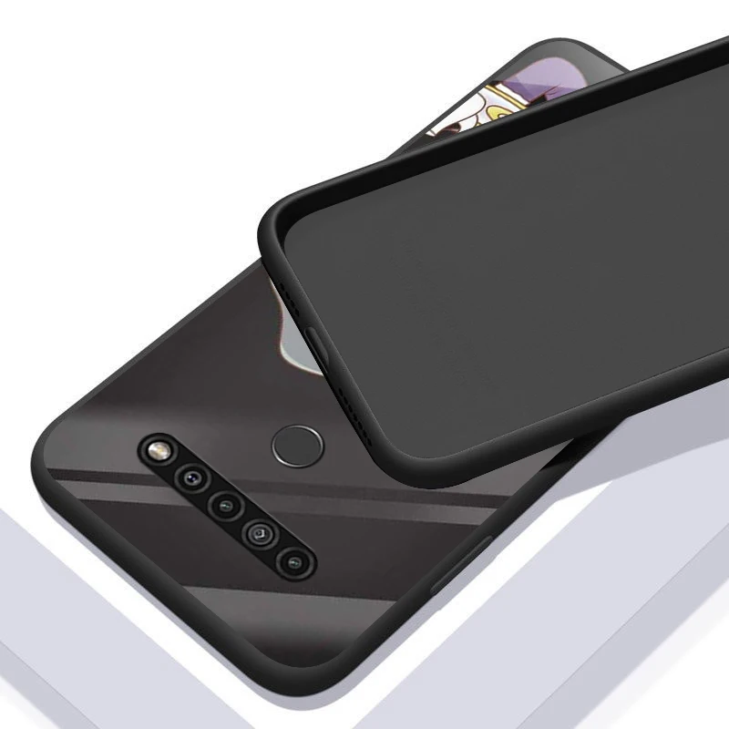 

Cartoon beauty for LG K92 K71 K62 K61 K52 K51S K50S K42 K41 K40S K31 K30 K22 K20 ThinQ Black Phone Case