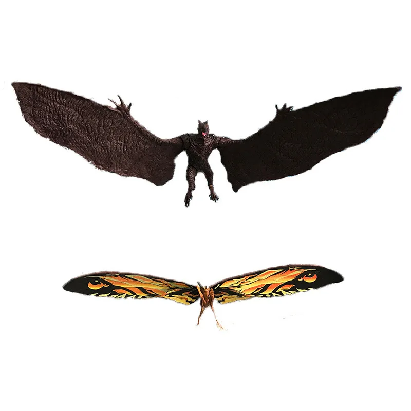 

Flying Gojira Monster PVC Action Figures Mothra Rodan Model Toys King Of The Monster Figure Toys Collectible Dolls Kids Gifts