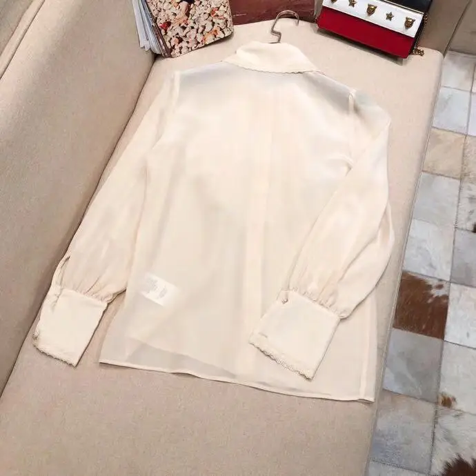 NoEnName_Null модные женские блузки и рубашки 2020 Подиумные Роскошные известный бренд