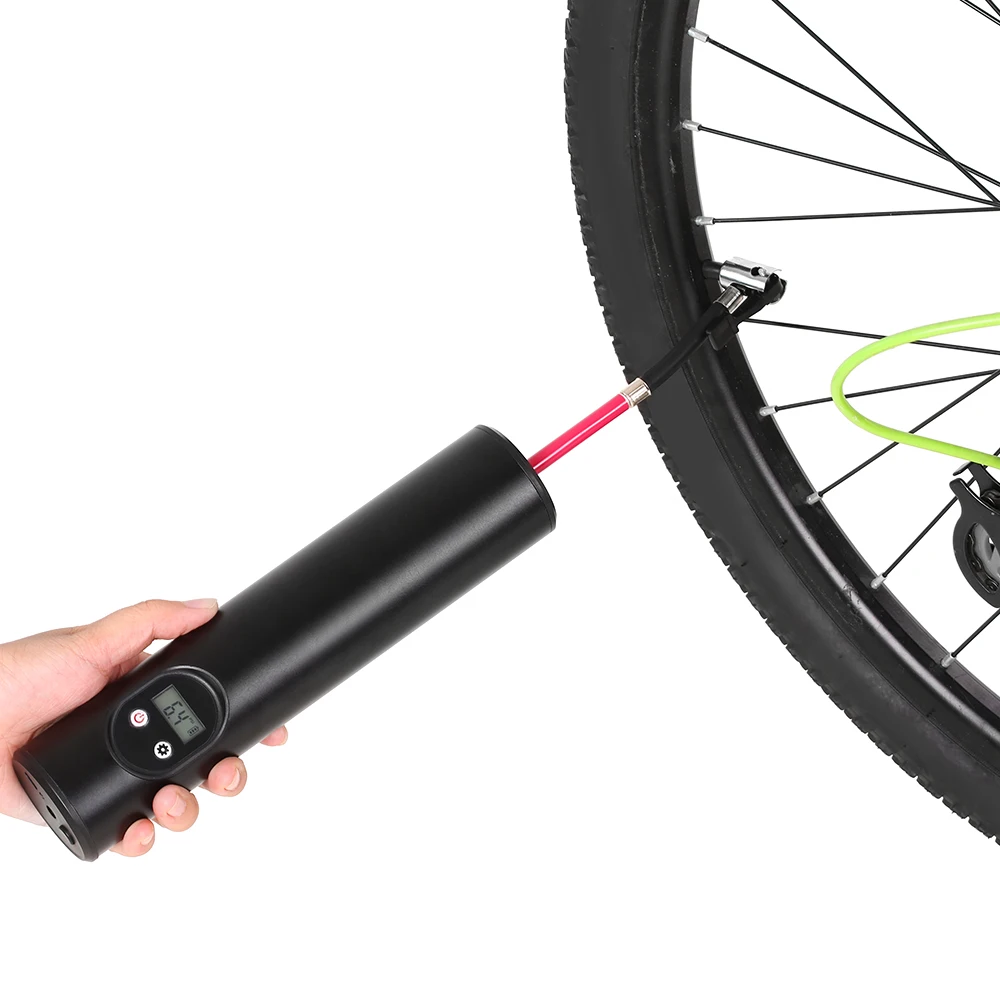 Горячая новинка 150 фунтов/кв. дюйм умный велосипед электрический насос Авто от