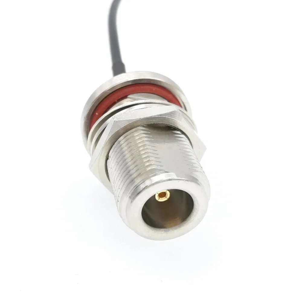 Переходник CRC9 Male с прямым углом к N Female коннектор Pigtail RG174 кабель 10 дюймов 25 см|angle