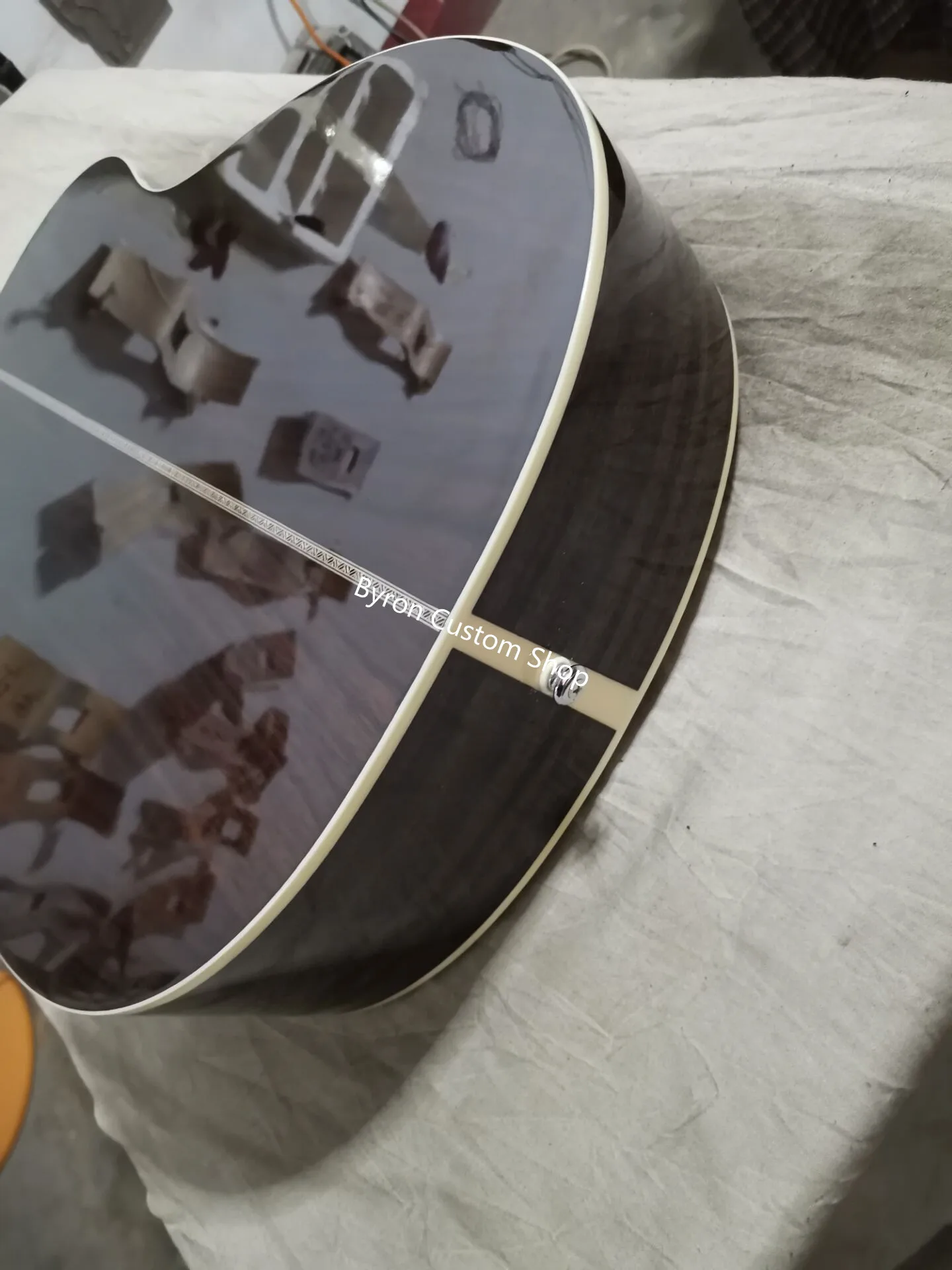 freies verschiffen factory custom om mayer akustische gitarre 14 bünde gitarre mit unterschrift ebenholz griffbrett akustische elektrische gitarr