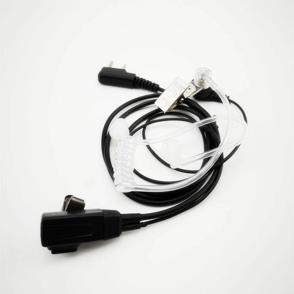 

5pcs Walkie Talkie Headset Mic PTT Earpiece Headphone For Baofeng UV-5R UV-82 BF-888S GT-3 F8+ Kenwood Zastone Retevis DMR Radio