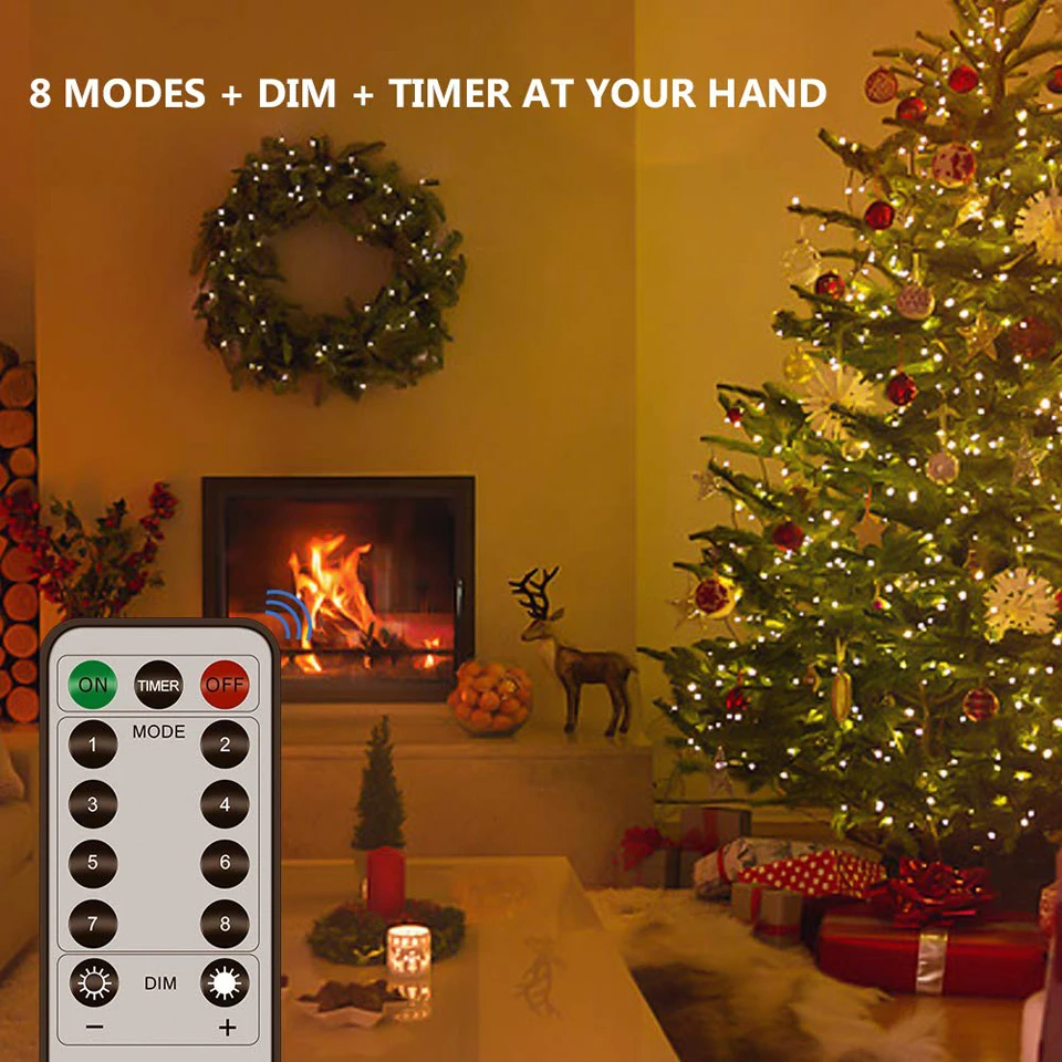 Светодиодный полосы светодиодный гирлянды USB гирляндой с дистанционным