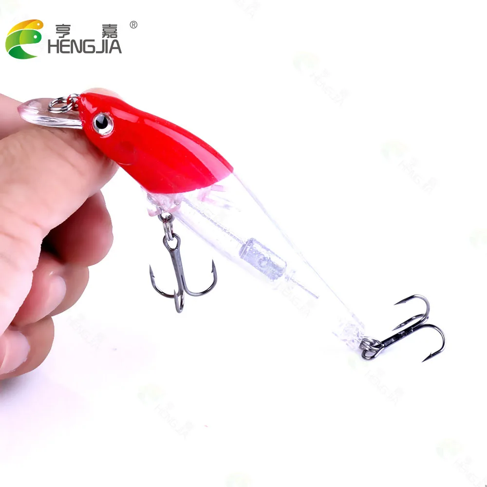 HENGJIA Jerkbait воблеры 5 видов цветов 10 см 11 г жесткая Приманка Minnow Crank рыболовные