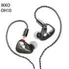 IKKO Obsidian OH10 Knowles наушники Sonion BA + DD внутриканальные Hi-Fi мониторы высокоточные Аудиофильные наушники со съемным кабелем oh2